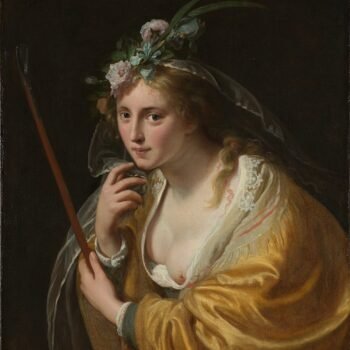 A Shepherdess Paulus Moreelse