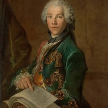 Portrait of Arnoldus van Rijneveld Louis Tocqué