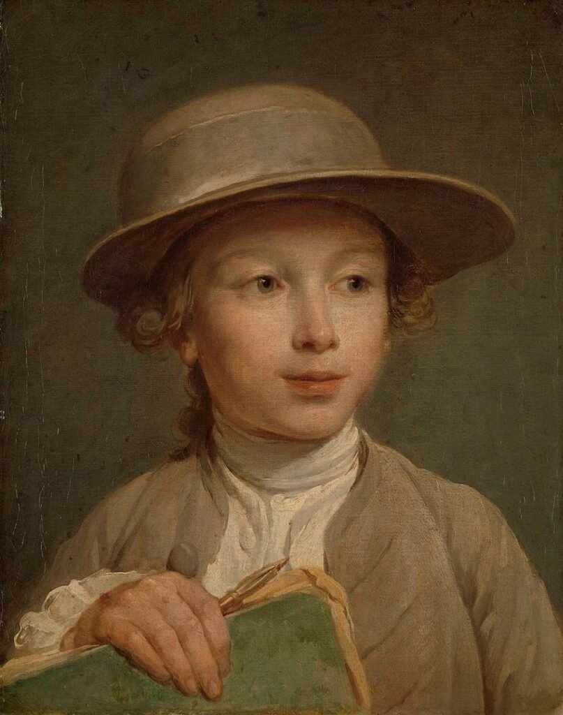 Boy with a Drawing Book Nicolas Bernard Lépicié