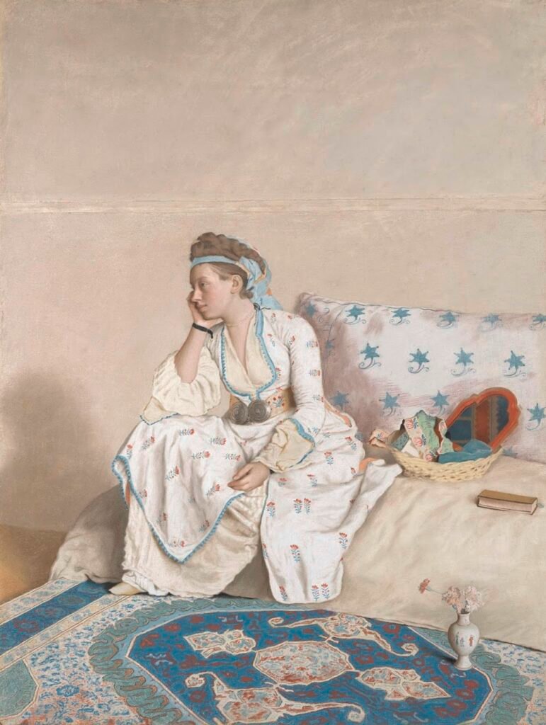 Marie Fargues, the Painter’s Wife Jean-Etienne Liotard