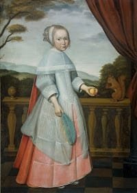 Portrait of Elisabeth van Oosten Willem Jansz. Ploy