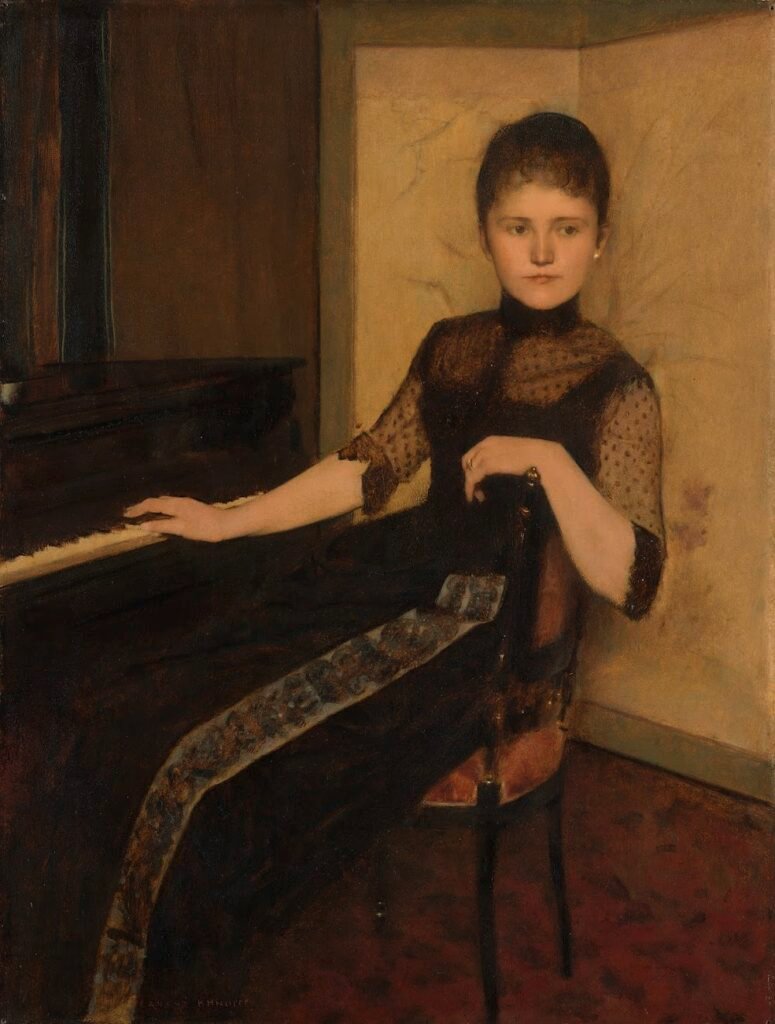 Portrait of Jonkvrouwe Maria Fernand Khnopff