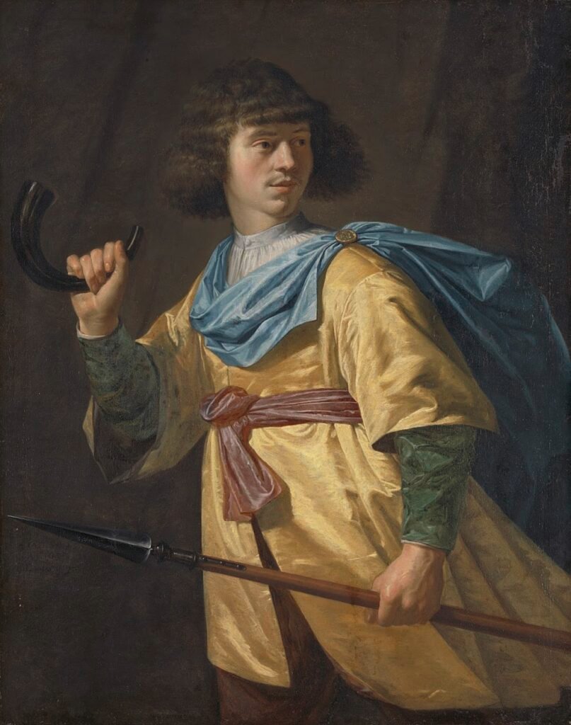 Portrait of a Young Man as a Hunter Pieter Danckerts de Rij