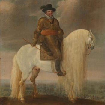 Prince Maurits Astride the White Horse Pauwels van Hillegaert