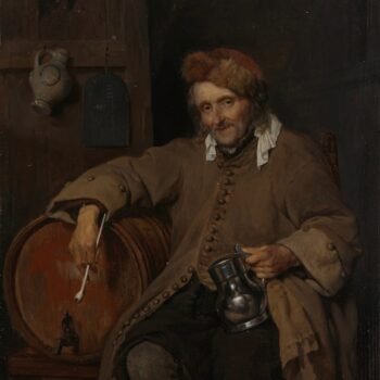 The Old Drinker Gabriël Metsu