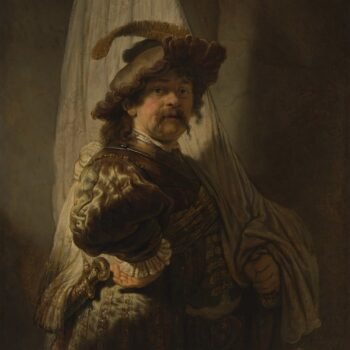 The Standard Bearer Rembrandt van Rijn