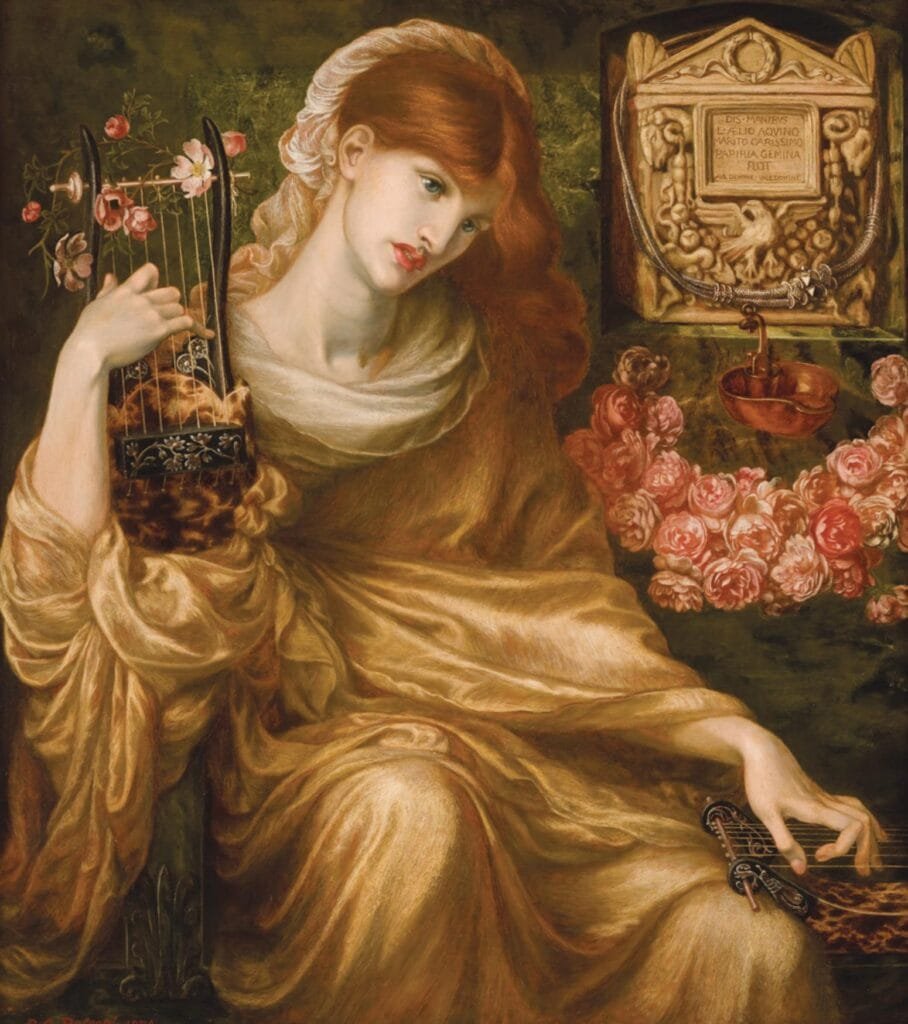 The Roman Widow Dante Gabriel Rossetti