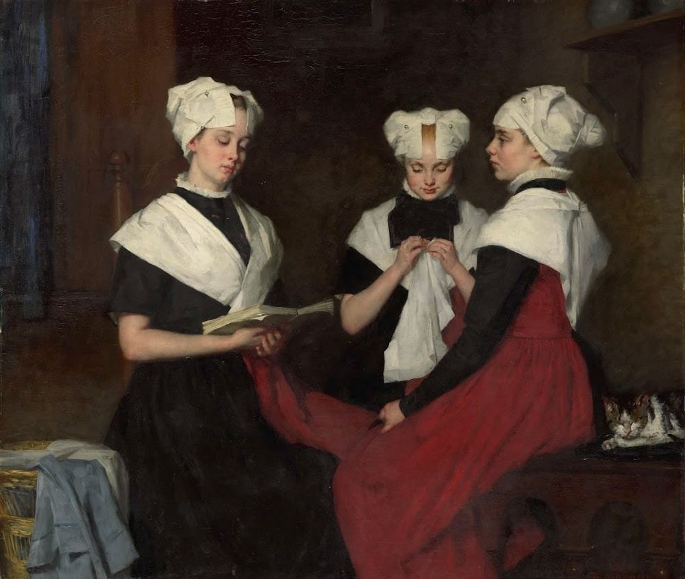 Three girls from Amsterdam Thérèse Schwartze