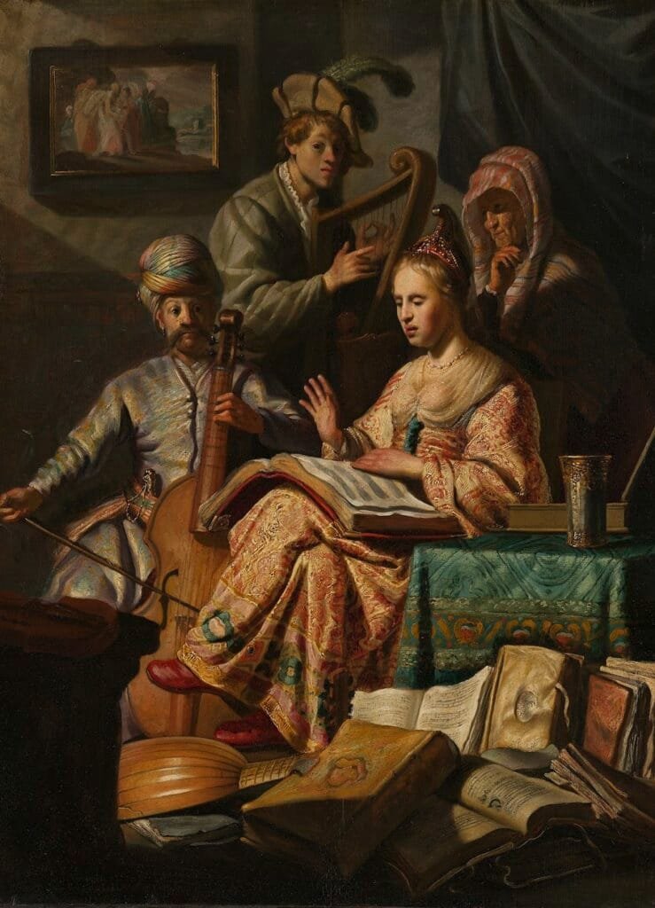 Musical Company Rembrandt van Rijn