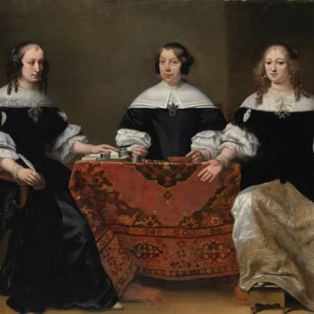 Portrait of the Three Regentesses Ferdinand Bol