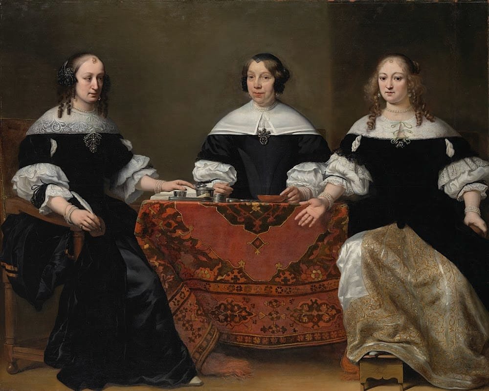 Portrait of the Three Regentesses Ferdinand Bol