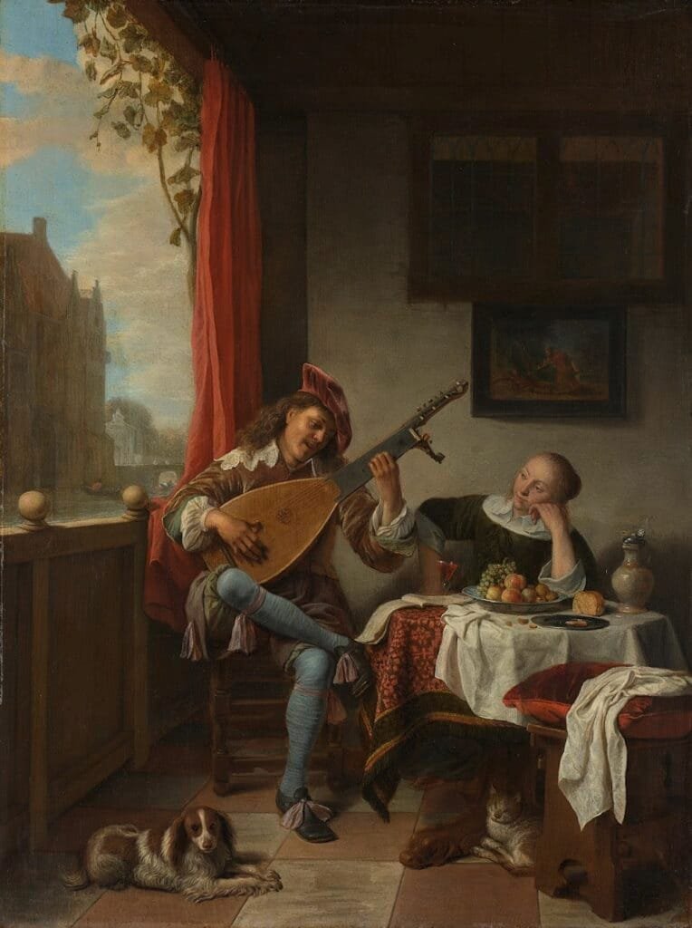 The Lutenist Hendrick Martensz. Sorgh